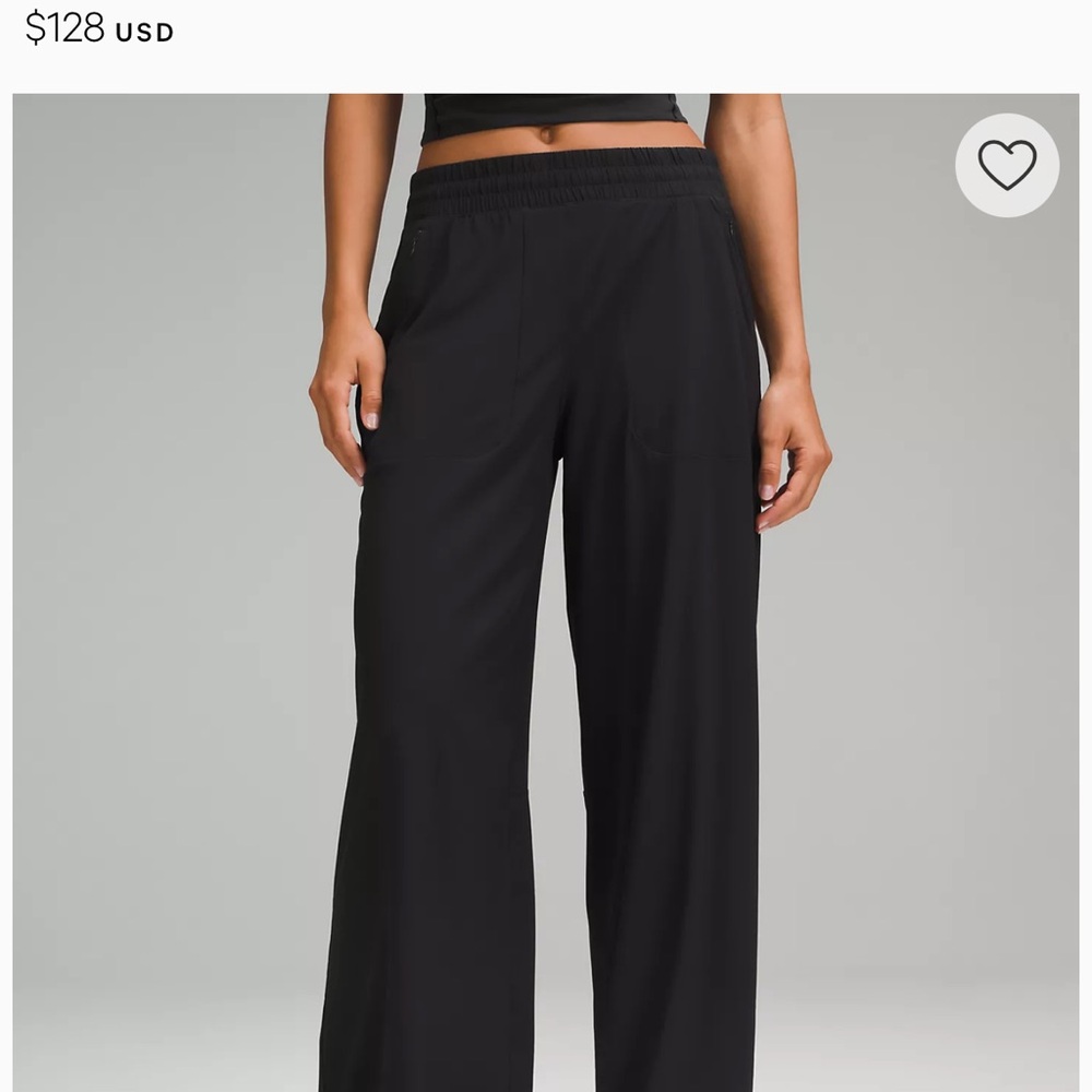 Women's Black Relaxed Fit Pants